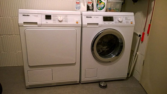 Miele dorger en wasmachine